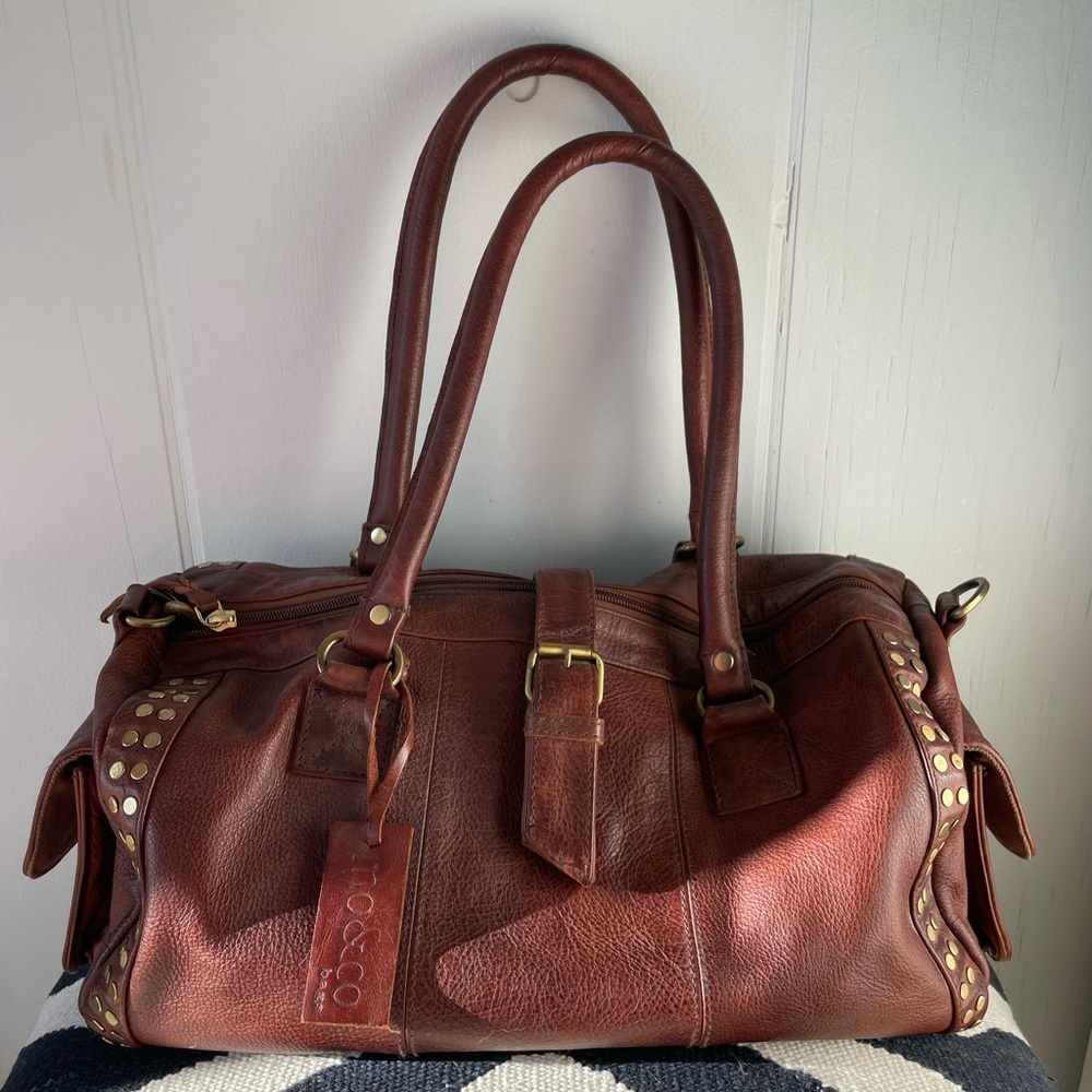 Mo & Co leather bag
